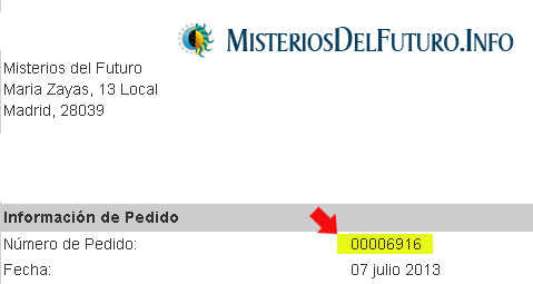 num pedido